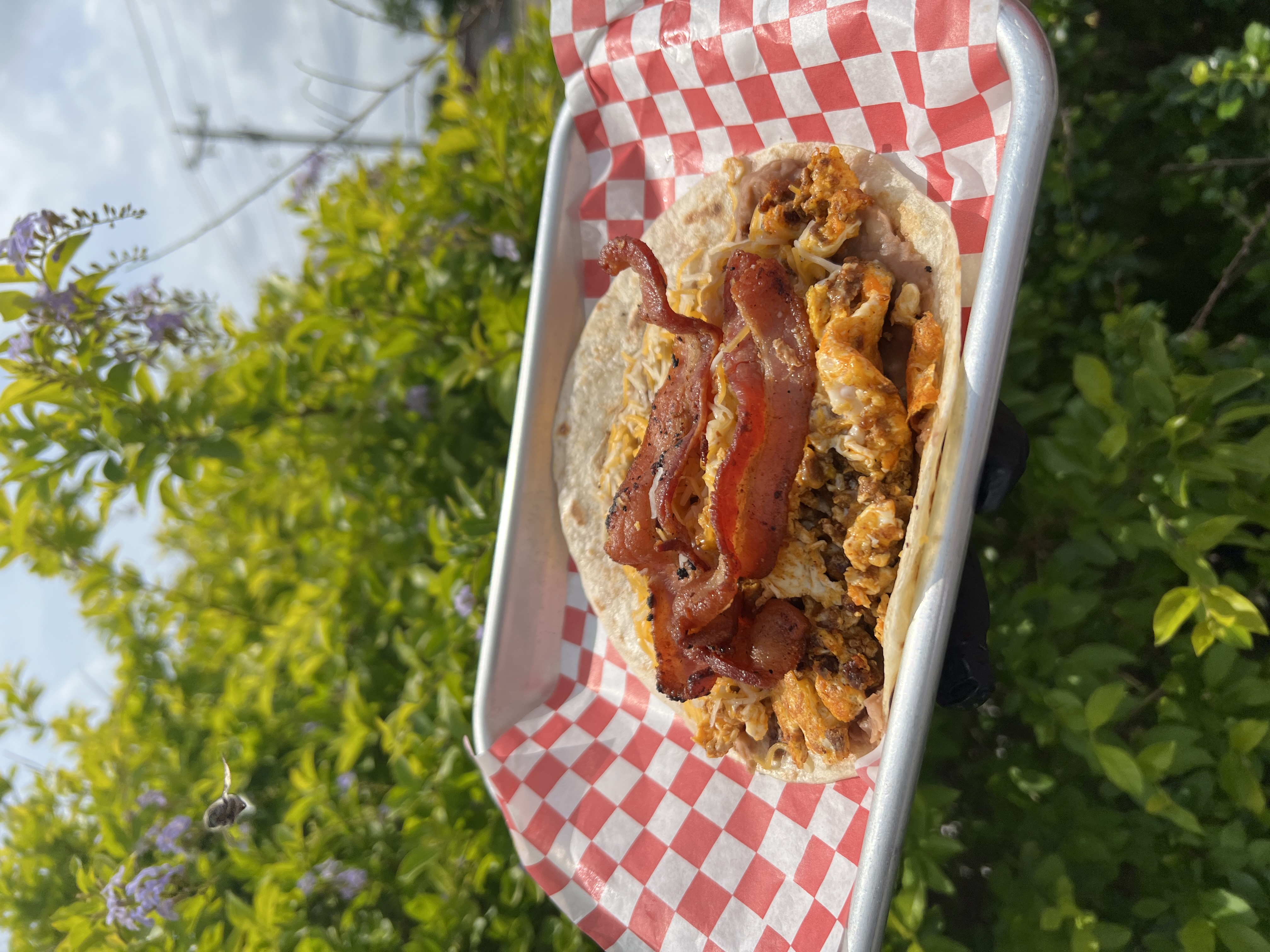 The Hangover Breakfast Taco