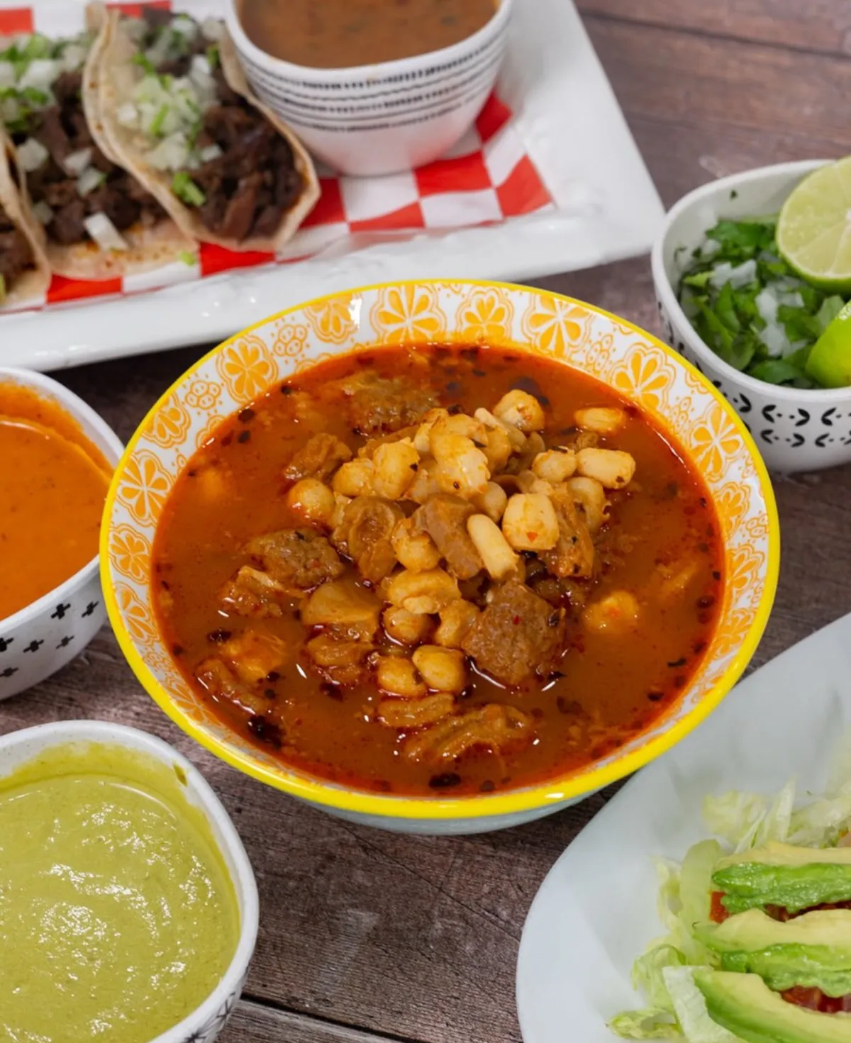 Grandma Loredo's homemade menudo, a family recipe since 1973 at Loredo's Tortilleria