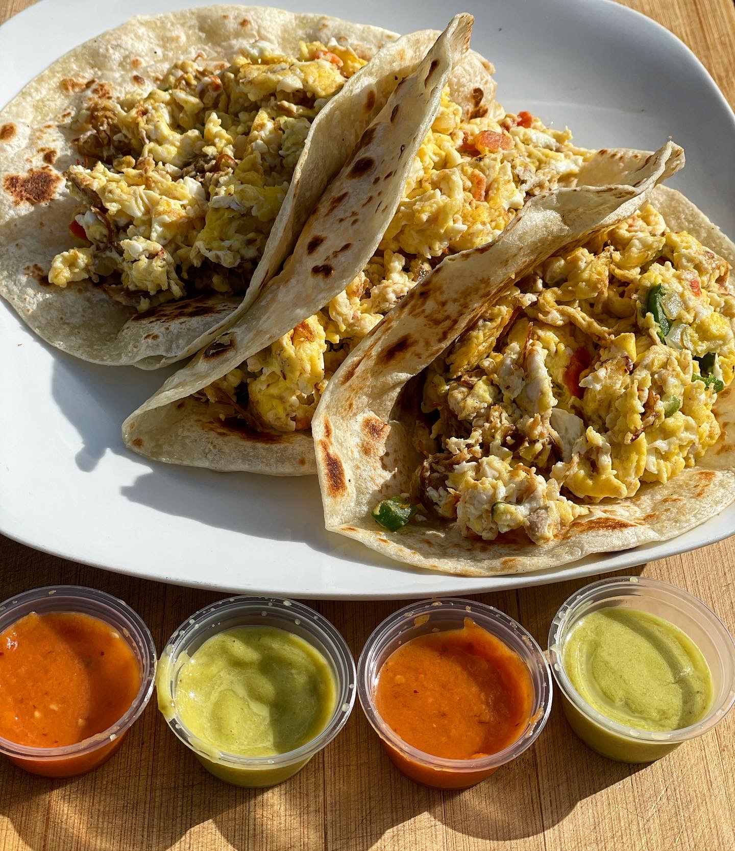 Machacado Breakfast Taco